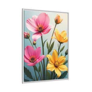 Charming Flower Wall Art for Interiors