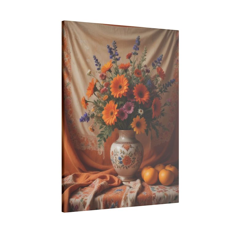 Modern Craft in a Vintage Frame Boho Floral Art - Image 18
