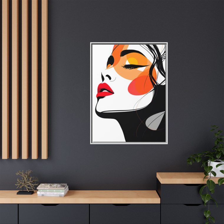 Abstract Face Canvas Wall Art – Perfect Gift for Art Lovers - Image 24