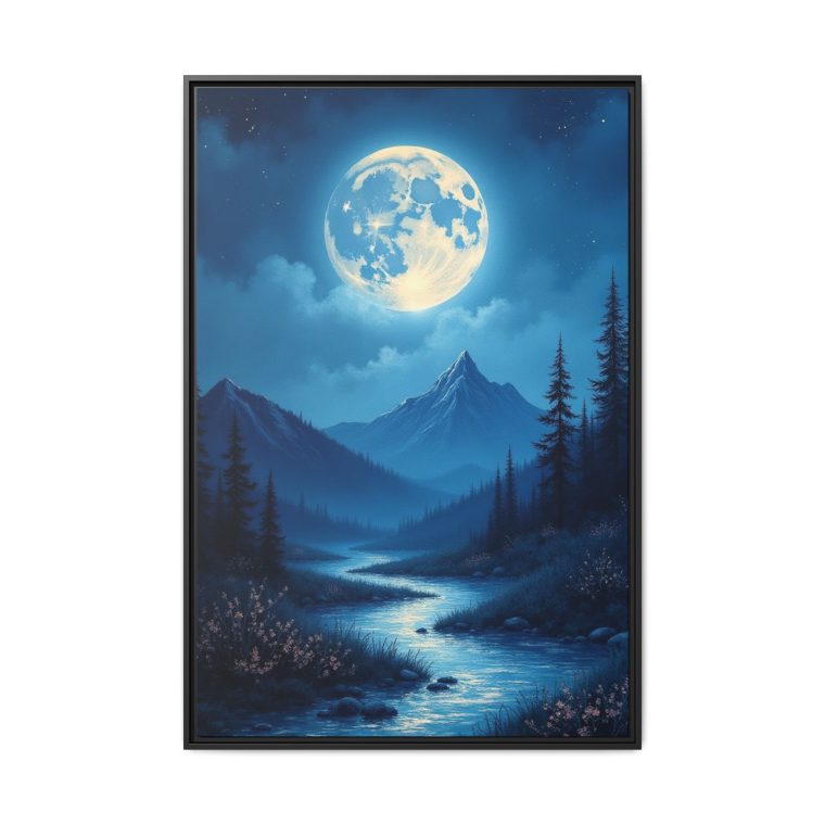 Lunar Dreams Enchanted Moonlit Horizons - Image 5