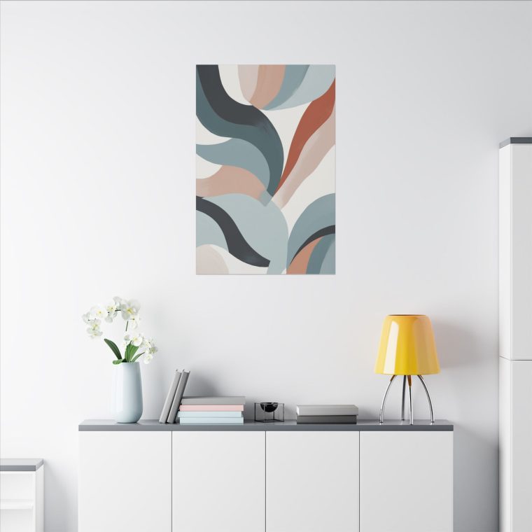 Earthy Elegance Abstract Pattern Wall Art for Modern Spaces - Image 12