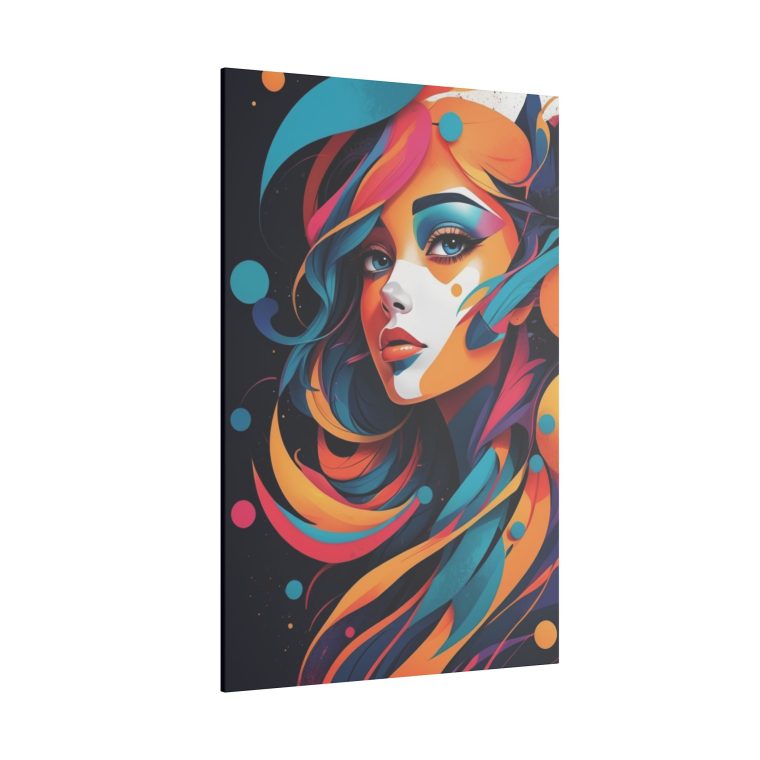 Vivid Portrait Abstract Expression with Dynamic Colors and Flow - Image 10