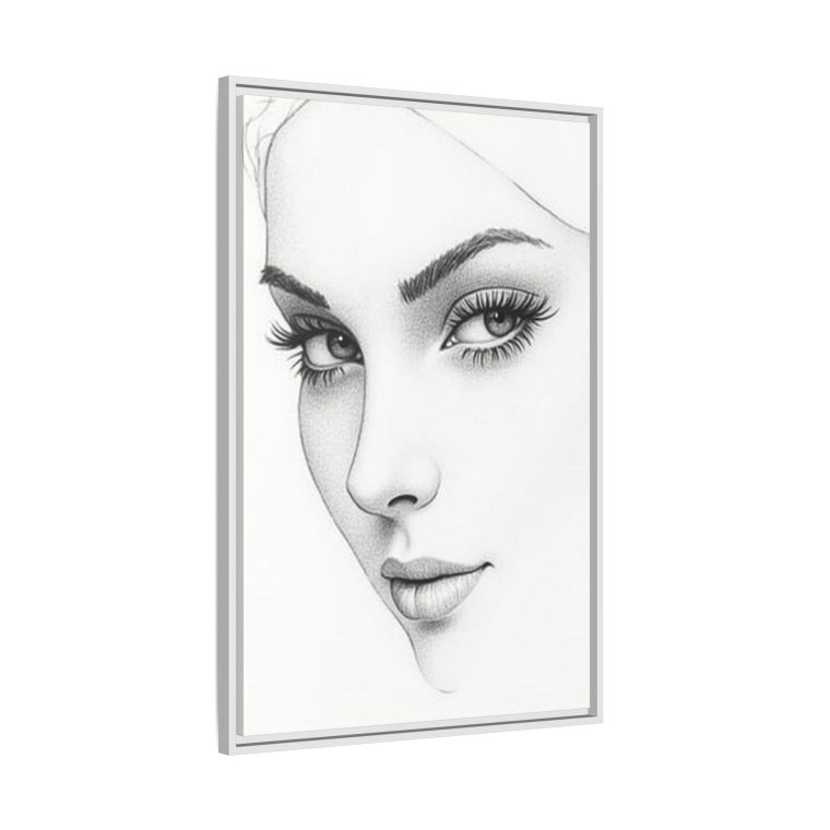 Abstract Line Art Face Wall Décor Perfect for Modern Interiors - Image 14