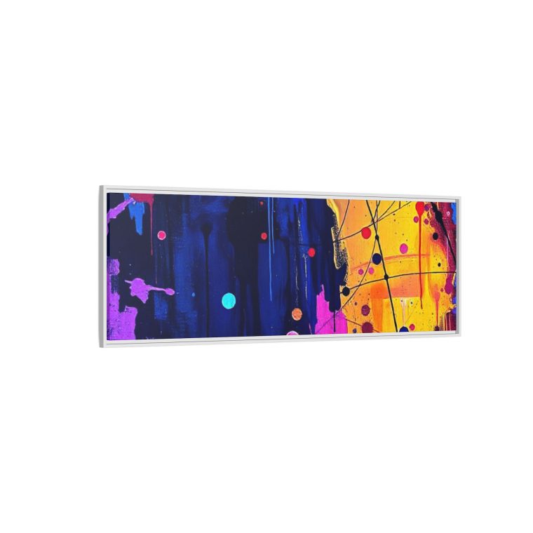 Abstract Hallway Wall Art Long Canvas Print - Image 18