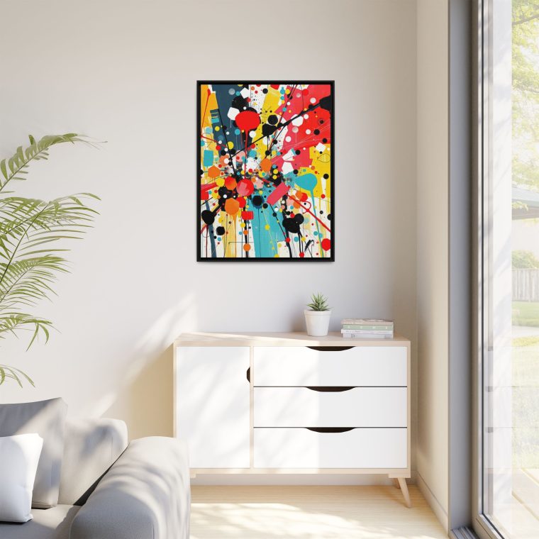 Abstract Home Office Canvas Professional Wall Decor - Image 7