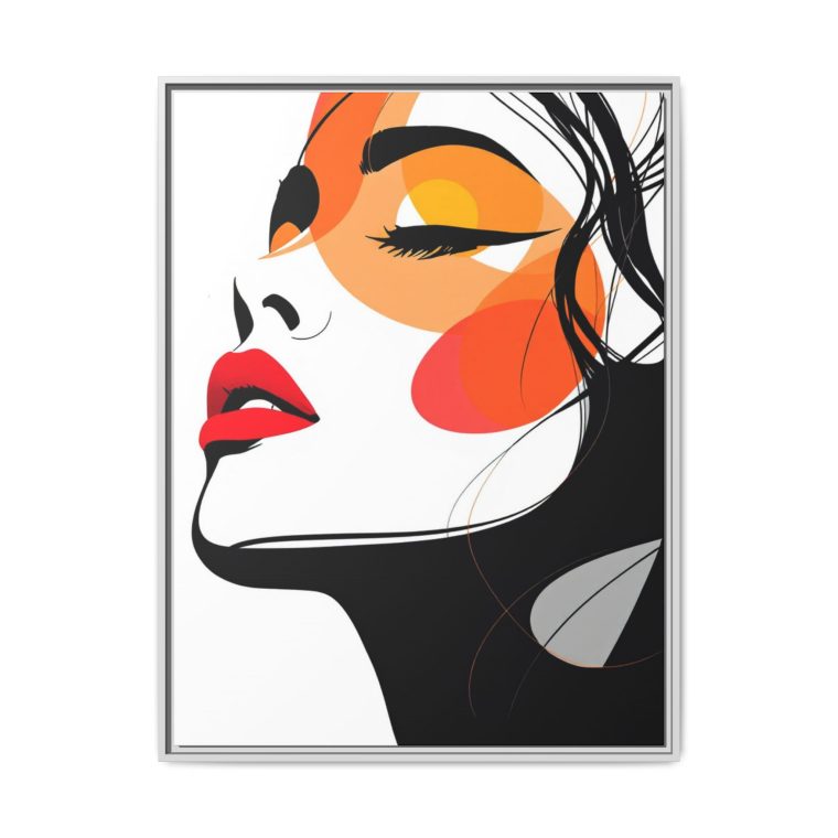 Abstract Face Canvas Wall Art – Perfect Gift for Art Lovers - Image 21