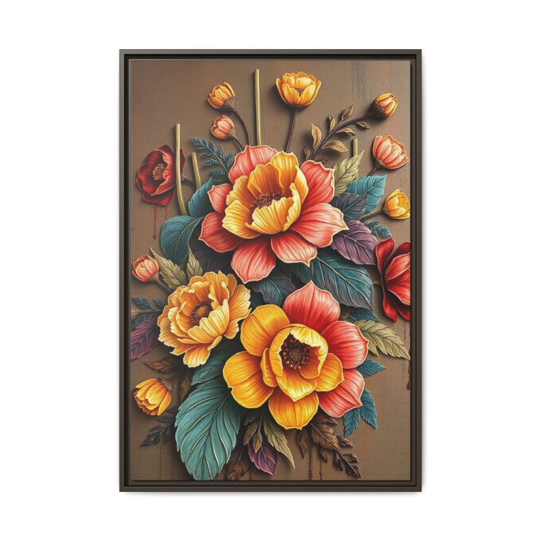 Large Floral Wall Art for Living Room: Elegant Wall Decor - Image 6