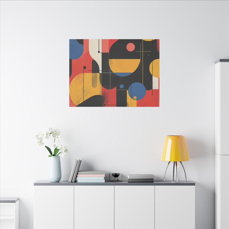 Dynamic Harmony Bold Shapes and Vibrant Colors - Image 12