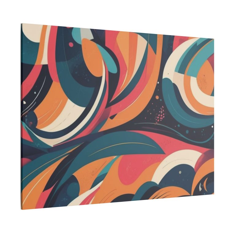 Dynamic Curves Modern Abstract Wall Art Pattern - Image 30