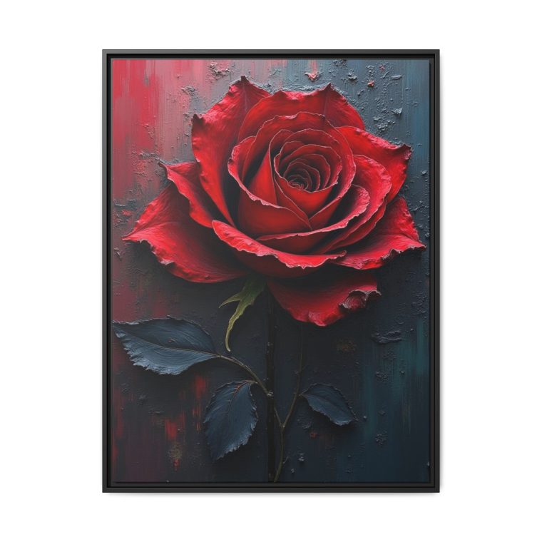 The Allure of Black Baccara Rose Wall Art - Image 9