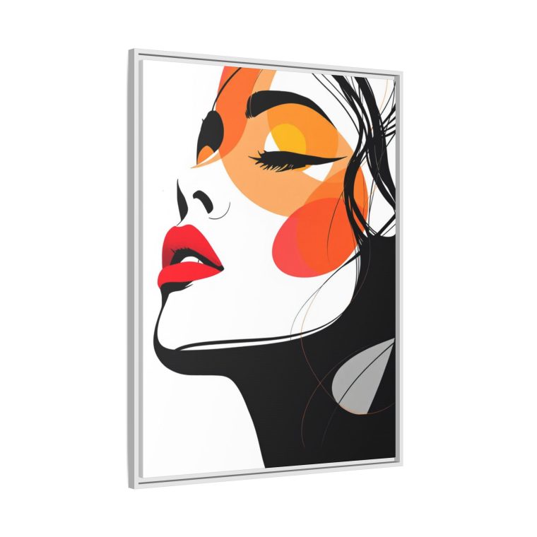 Abstract Face Canvas Wall Art – Perfect Gift for Art Lovers - Image 22