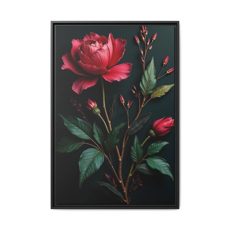 Gothic Garden Moody Floral Art Series - Image 5