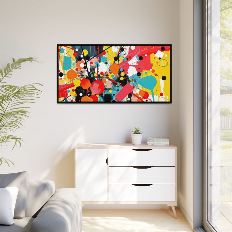 Abstract Home Office Canvas Professional Wall Decor - Image 11