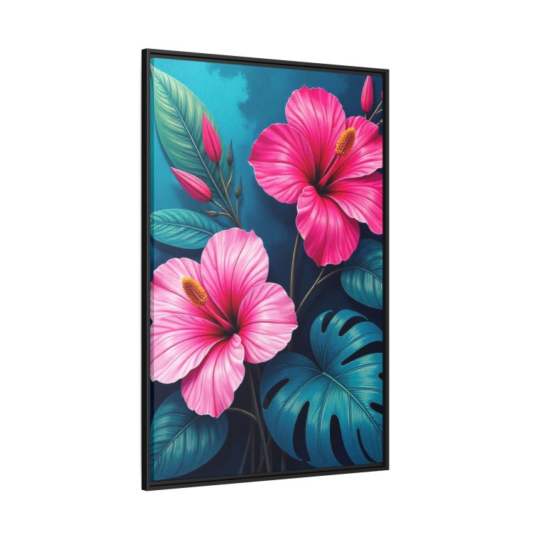 Exquisite Floral Canvas Design for Large Walls - Image 2