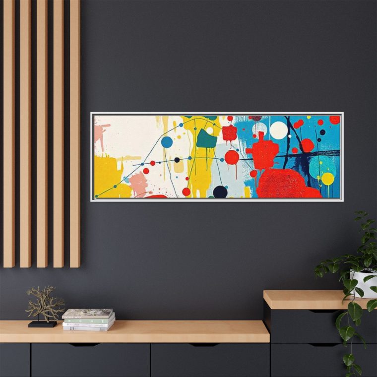 Abstract Kitchen Canvas Print Modern Dining Decor - Image 28