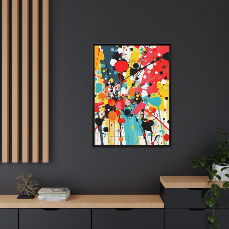 Abstract Home Office Canvas Professional Wall Decor - Image 8