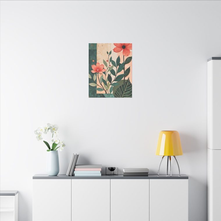 Flower Collage With Paper Cut Outs - Image 24