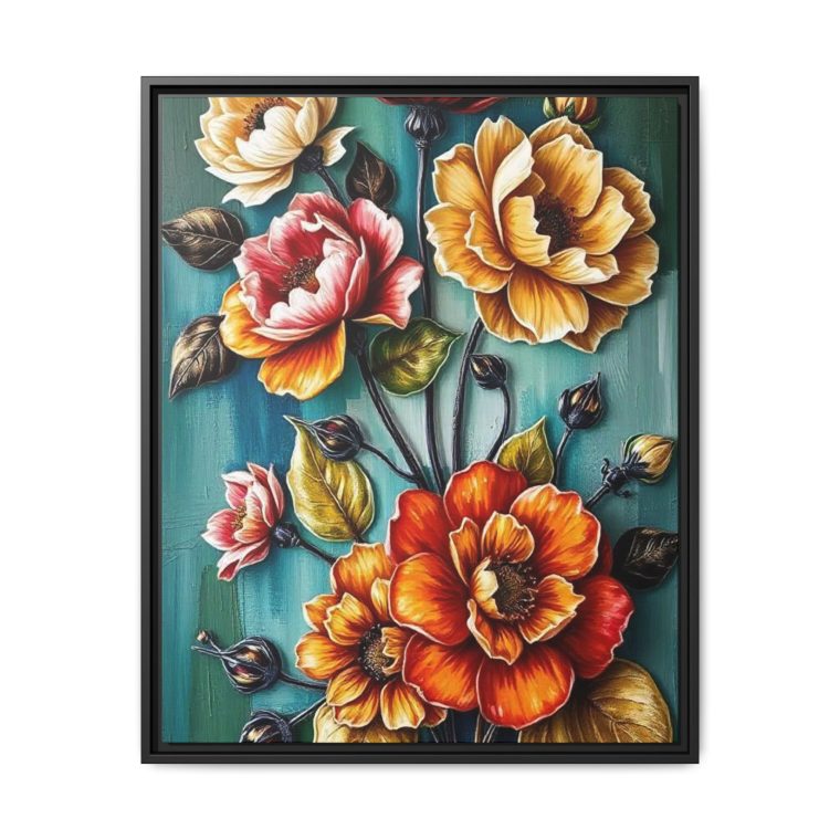 Large Floral Canvas Wall Art Collection Premium Home Decor - Image 17