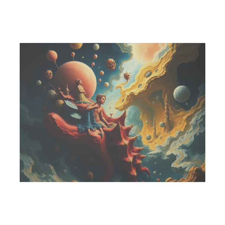 Surreal Fantasy Artwork Dreamlike Realms and Ethereal Cosmic Elements - Image 9