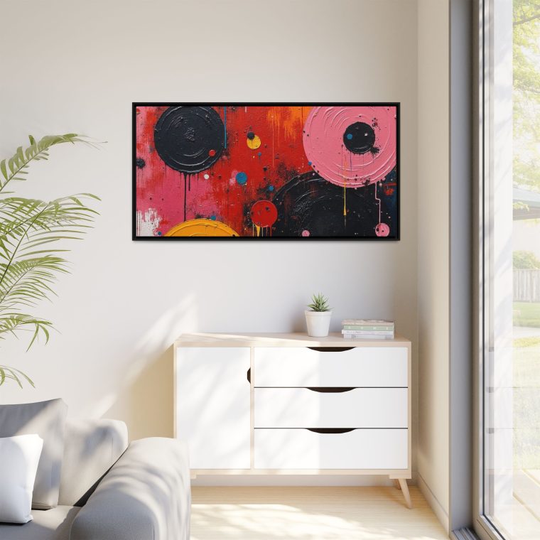 Extra Large Abstract Canvas Print 60x40 Statement Art - Image 15