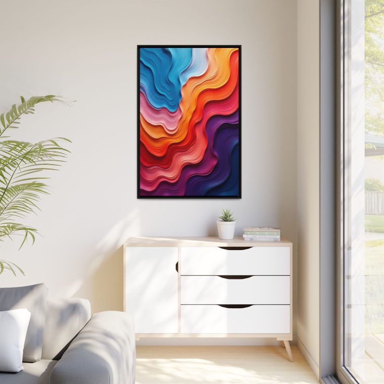 Ultra Modern Large Abstract Wall Art - Image 7