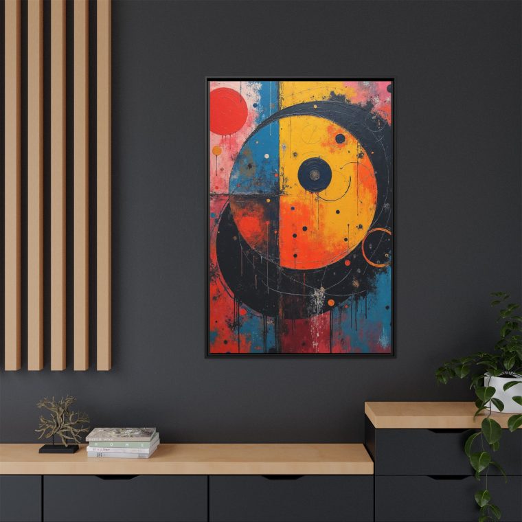 Oversized Abstract Canvas Grand Wall Statement - Image 4