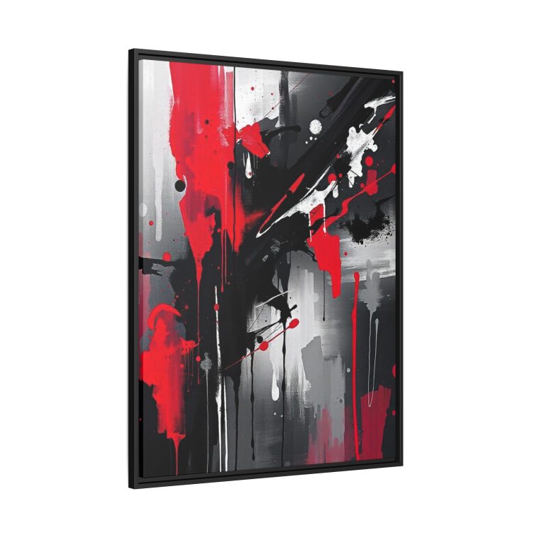 Push Artistic Boundaries with Black Abstract Paint - Image 10