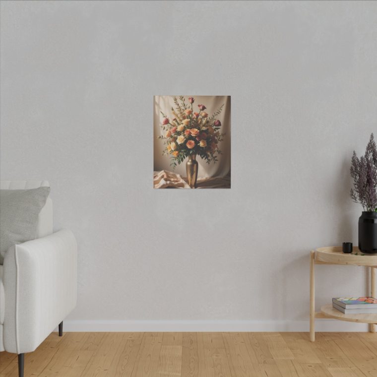 Vivid Blooms and Soft Lighting: A Boho Vintage Painting - Image 23