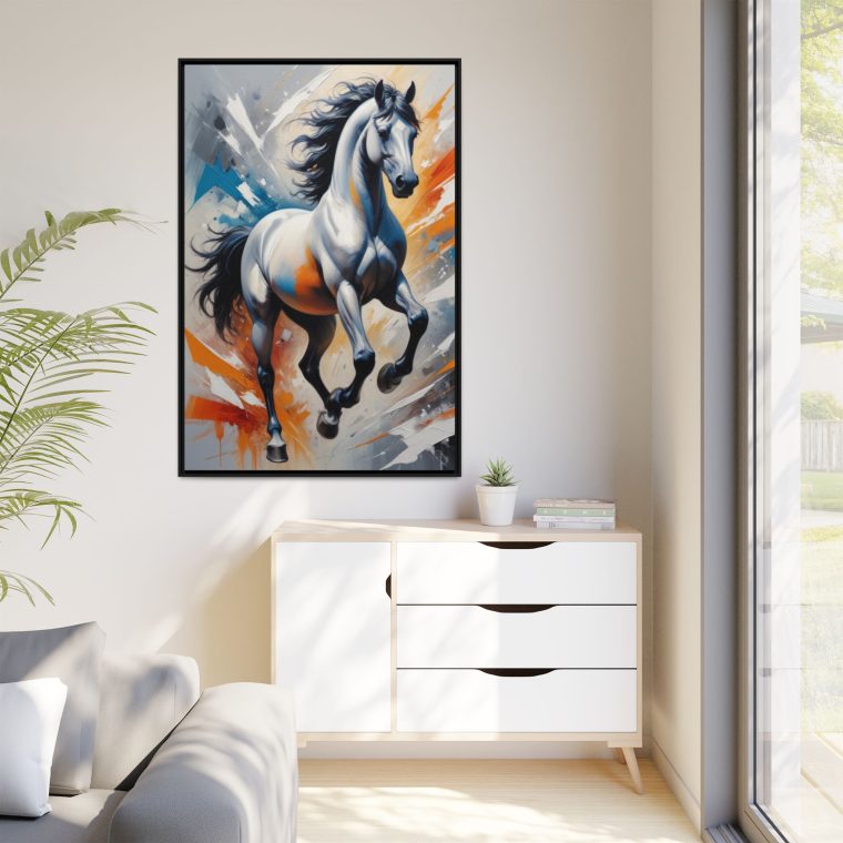 Abstract Horse Art Prints Big Wall Decor - Image 3