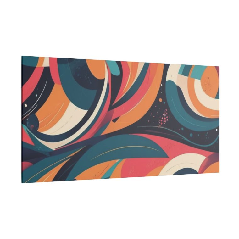 Dynamic Curves Modern Abstract Wall Art Pattern - Image 22