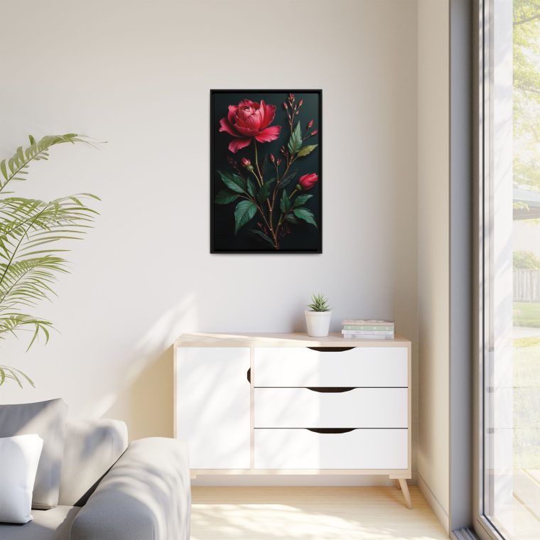 Gothic Garden Moody Floral Art Series - Image 7