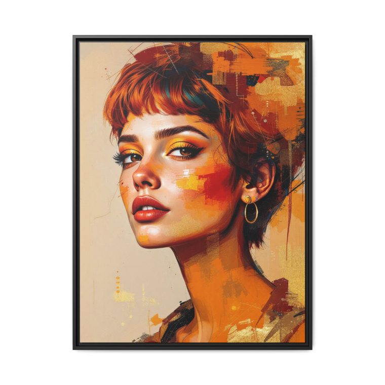 Neutral Boho Face Art Print - Modern Bohemian Wall Decor - Image 13