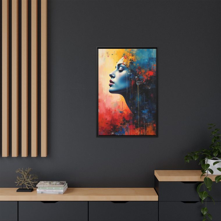 Abstract Face Canvas Prints Modern Art Design - Image 4