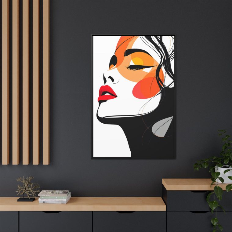 Abstract Face Canvas Wall Art – Perfect Gift for Art Lovers - Image 12