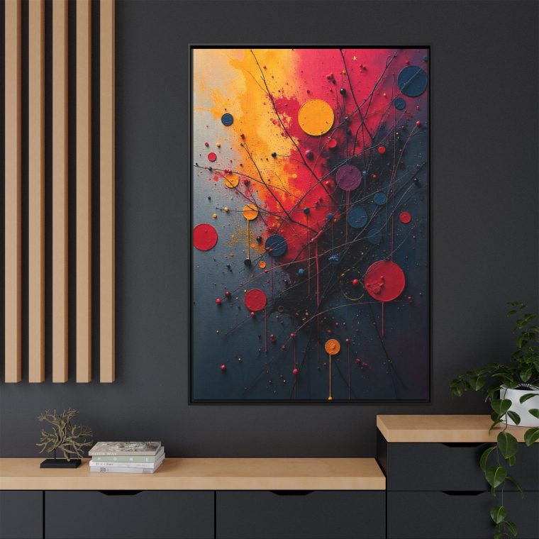 Boho Abstract Canvas Print | Modern Bohemian Wall Art - Image 12