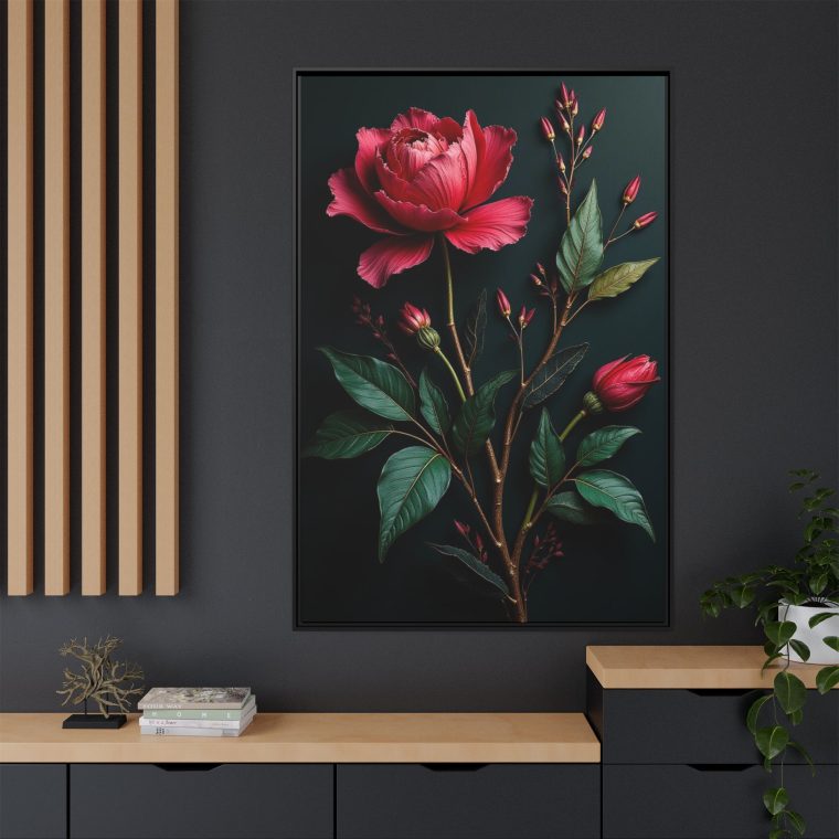 Gothic Garden Moody Floral Art Series - Image 4