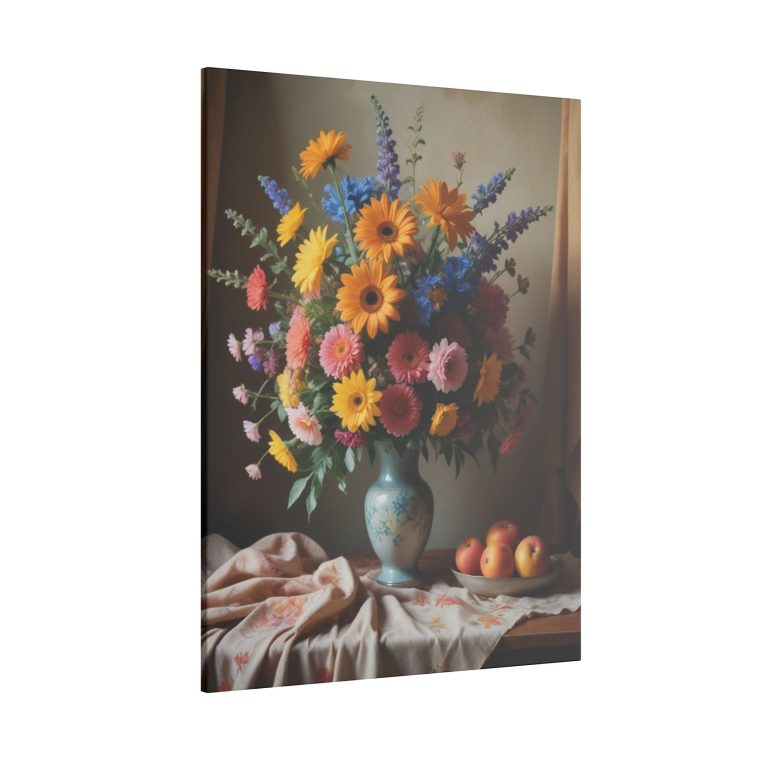 A Colorful Boho Vase Arrangement with Artistic Flair - Image 22