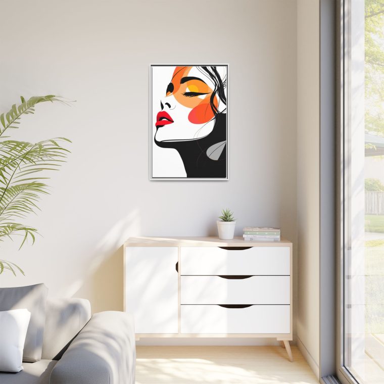 Abstract Face Canvas Wall Art – Perfect Gift for Art Lovers - Image 19