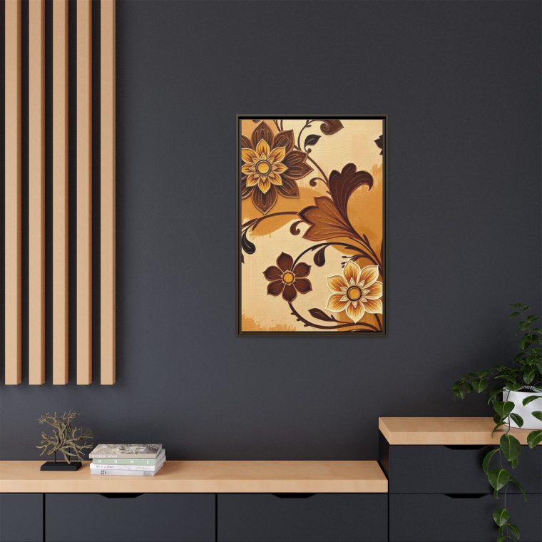 Brown Floral Wall Art to Brighten Your Space - Image 8