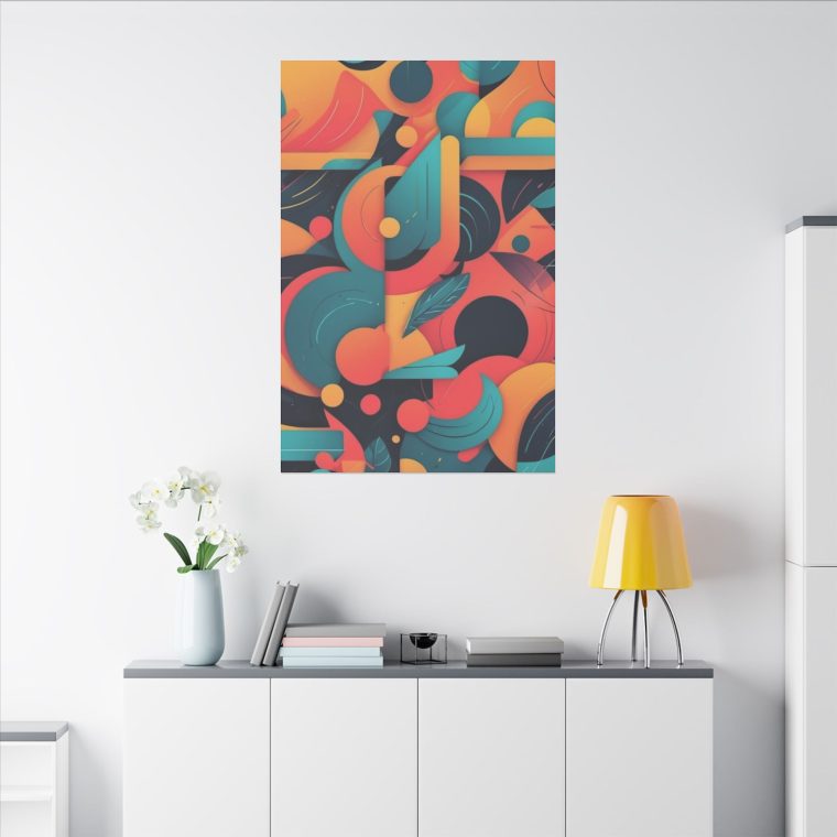 Vibrant Abstract Art Walls Decor for Contemporary Spaces - Image 22