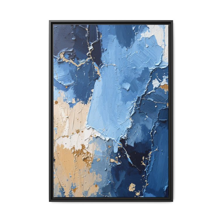 Natural Beauty Unveiled: Blue Lace Stone Textured Wall Art Designs