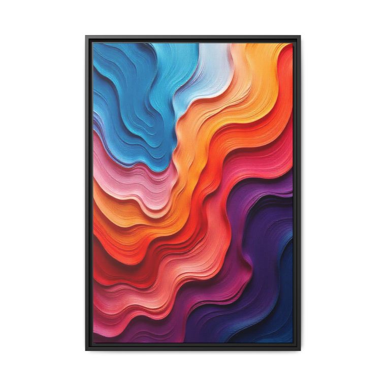 Ultra Modern Large Abstract Wall Art - Image 3