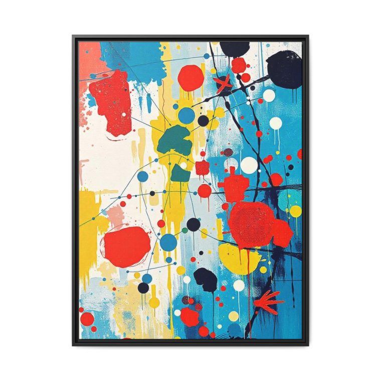 Abstract Kitchen Canvas Print Modern Dining Decor - Image 13