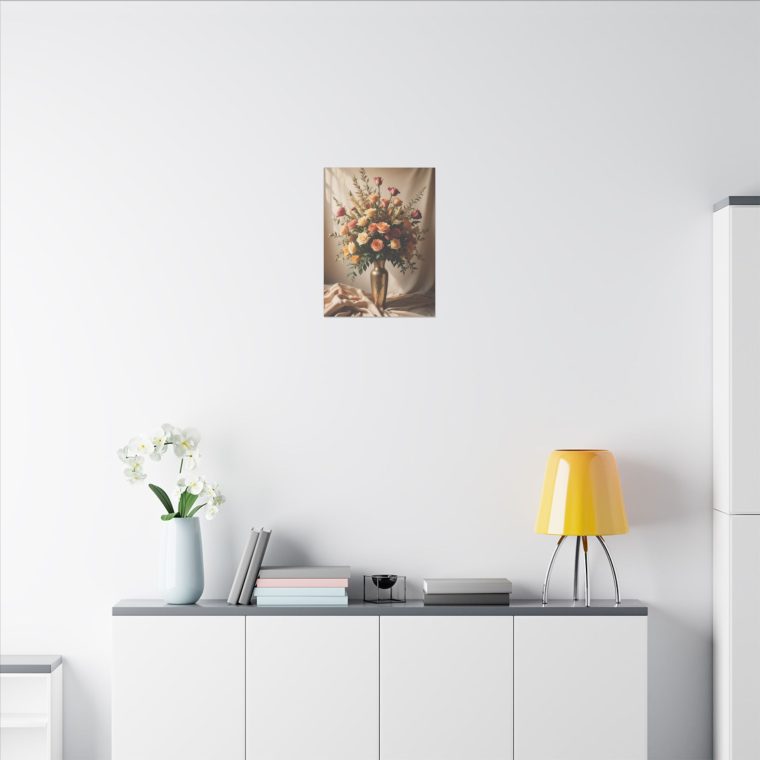 Vivid Blooms and Soft Lighting: A Boho Vintage Painting - Image 8