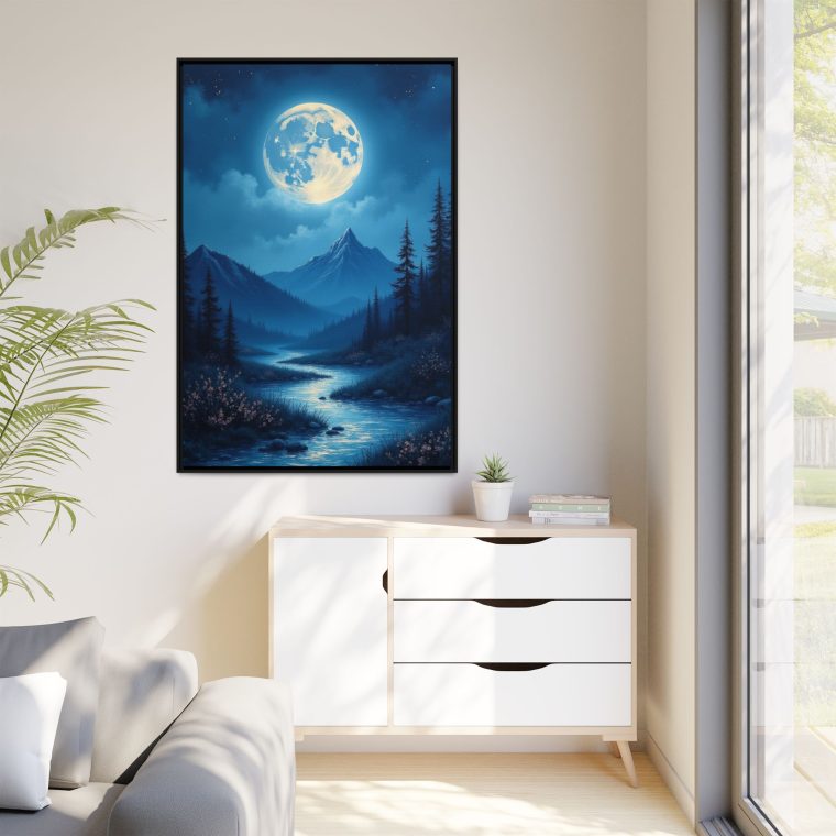 Lunar Dreams Enchanted Moonlit Horizons - Image 15