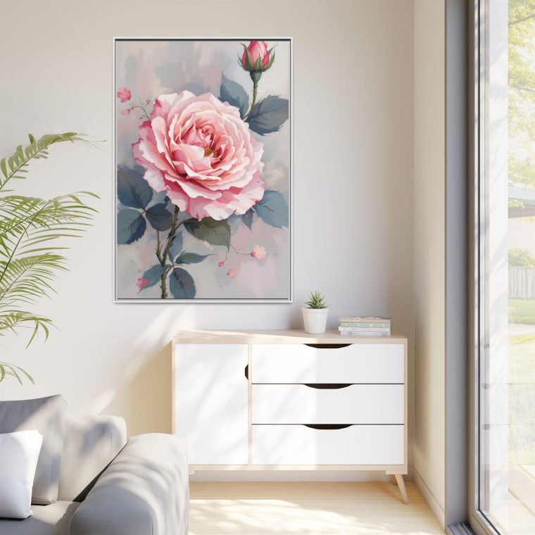 Modern Floral Wall Art Sweet Juliet - Image 3