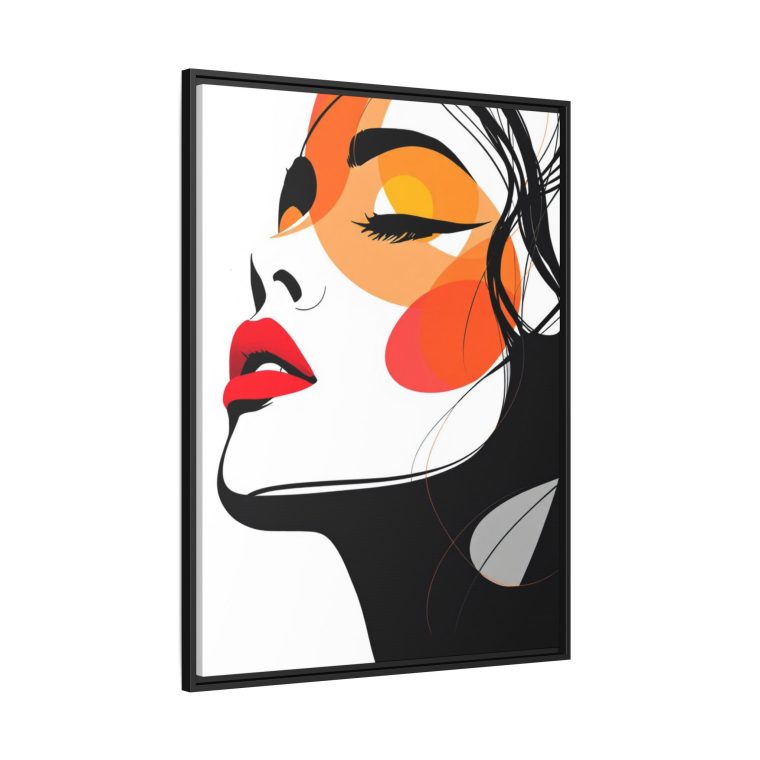 Abstract Face Canvas Wall Art – Perfect Gift for Art Lovers - Image 14