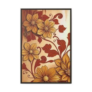 Stylish Large Floral Wall Prints For Contemporary Homes