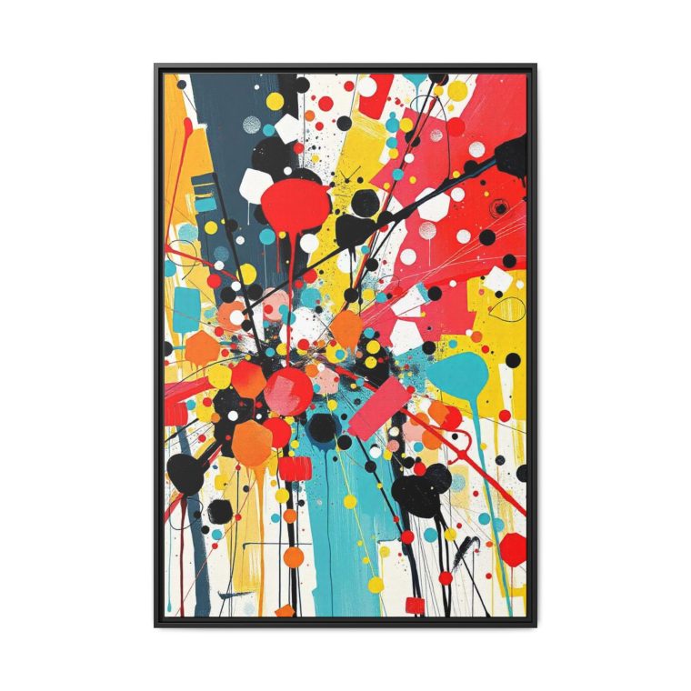 Abstract Home Office Canvas Professional Wall Decor