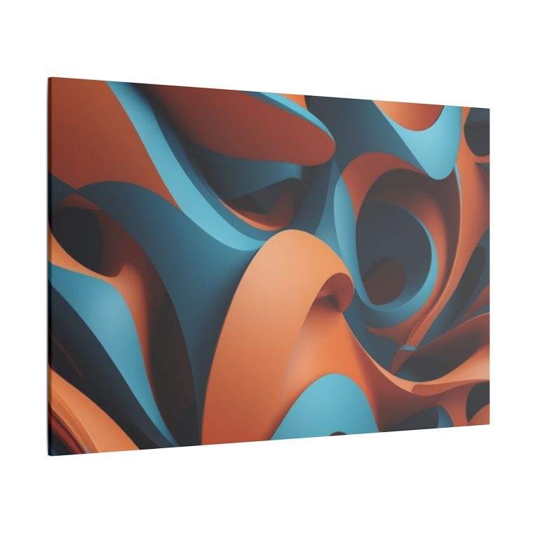Dynamic Curves Modern Abstract 3d Wall Design - Image 6